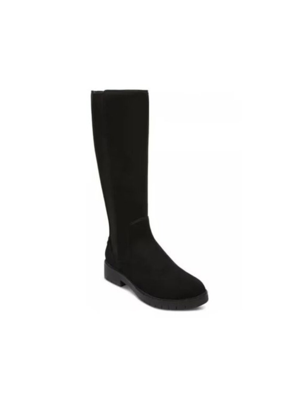 Style & Co. Womens Round Toe Block Heel Zip-Up Boots Shoes Black Size 11M NWB